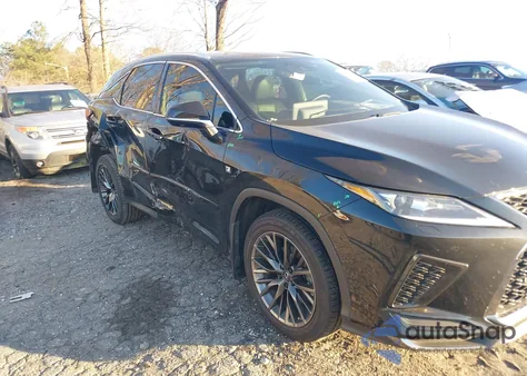 2021 Lexus Rx 350 F Sport Appearance from USA, damaged, VIN 2T2SZMDA2MC280472